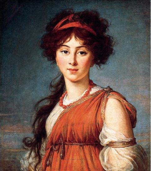 Elisabeth LouiseVigee Lebrun Varvara Ivanovna Narishkine nee Ladomirsky